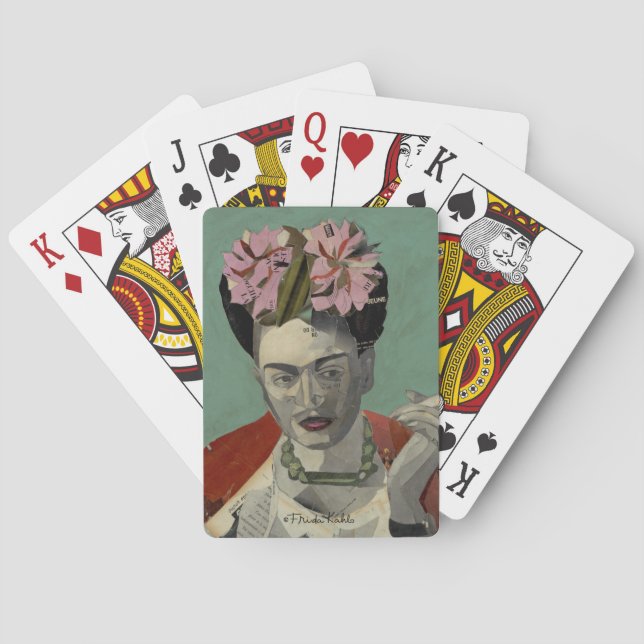 Frida Kahlo by Garcia Villegas Poker Cards (Back)