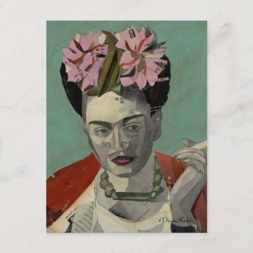 Frida Kahlo by Garcia Villegas Postcard
