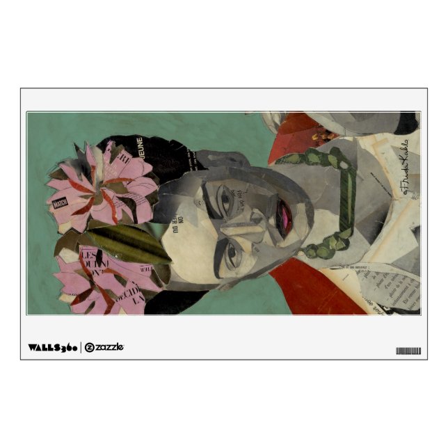 Frida Kahlo by Garcia Villegas Wall Sticker (Front)