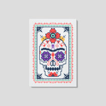 Frida Kahlo | Calavera Canvas Print