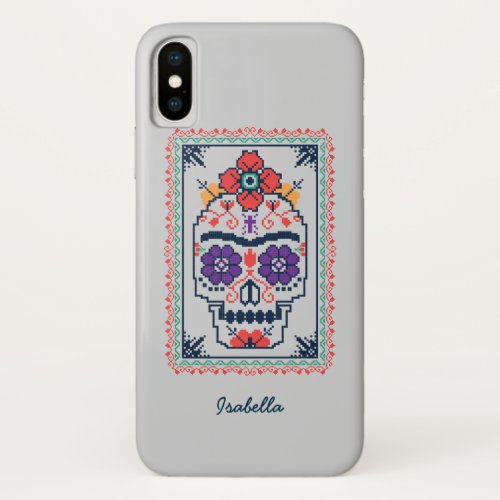 Frida Kahlo  Calavera iPhone X Case
