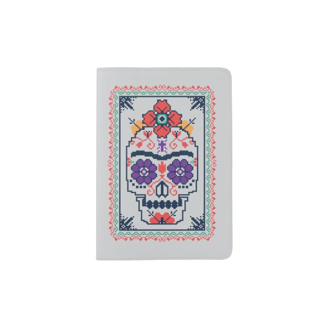 Frida Kahlo | Calavera Passport Holder (Front)