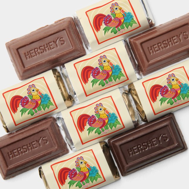 Frida Kahlo Chicken Graphic Hershey's Miniatures (Assorted)