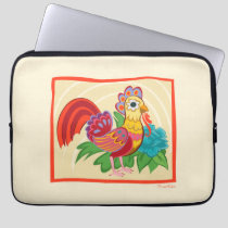Frida Kahlo Chicken Graphic Laptop Sleeve