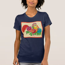 Frida Kahlo Chicken Graphic T-Shirt