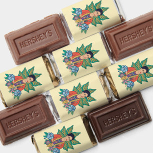 Frida Kahlo Colorful Floral Graphic Hershey's Miniatures