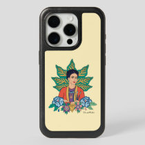 Frida Kahlo Colorful Floral Graphic iPhone 15 Pro Case
