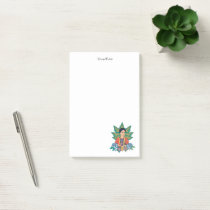 Frida Kahlo Colorful Floral Graphic Post-it Notes