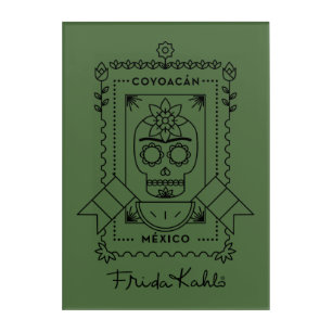 Frida Kahlo Coyoacán Acrylic Print