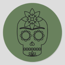 Frida Kahlo | Coyoacán Classic Round Sticker