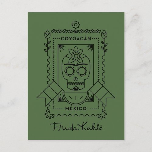 Frida Kahlo  Coyoacán Postcard