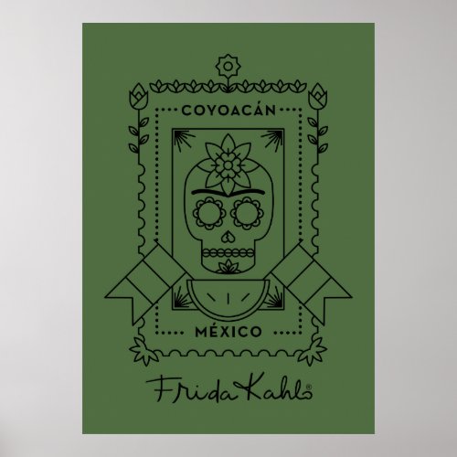 Frida Kahlo  Coyoacán Poster