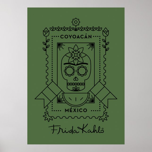Frida Kahlo | Coyoacán Poster (Front)