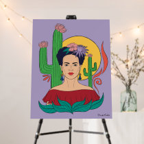 Frida Kahlo Desert Graphic Foam Board