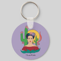 Frida Kahlo Desert Graphic Keychain