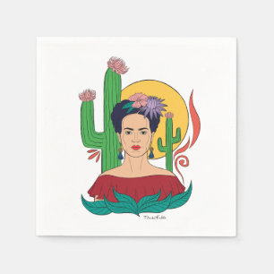 Frida Kahlo Desert Graphic Napkins