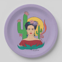 Frida Kahlo Desert Graphic Paper Plates