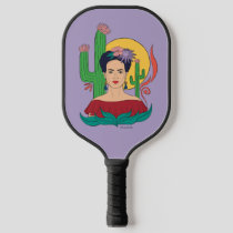 Frida Kahlo Desert Graphic Pickleball Paddle