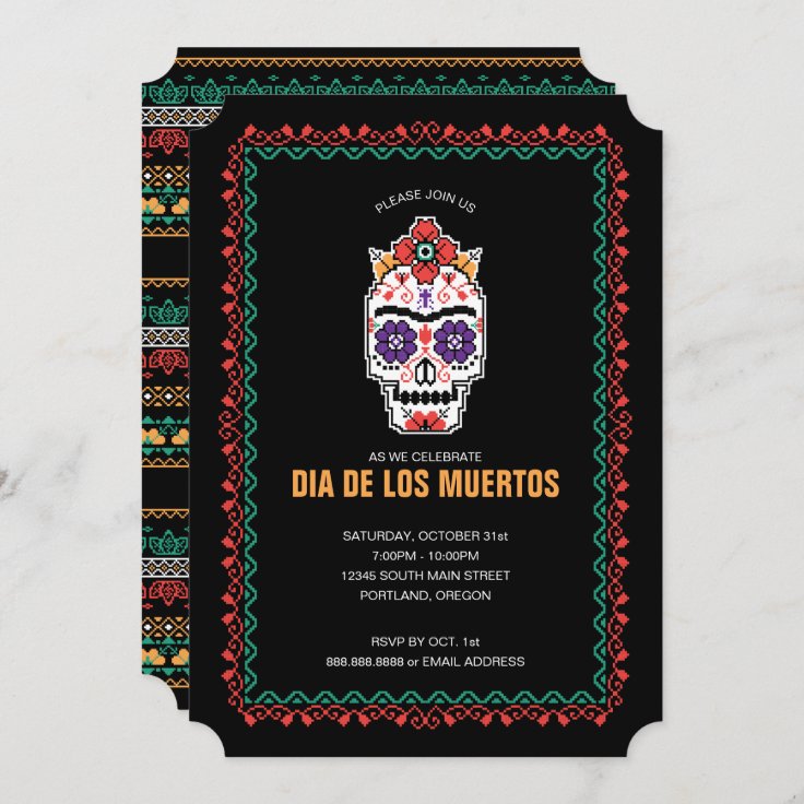 Frida Kahlo | Dia De Los Muertos Invitation | Zazzle