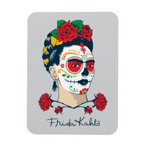 Frida Kahlo  El Da de los Muertos Magnet
