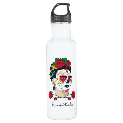 Frida Kahlo  El Da de los Muertos Stainless Steel Water Bottle