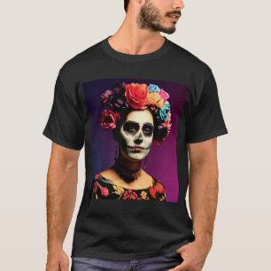 Frida Kahlo   El Día de los Muertos T-Shirt