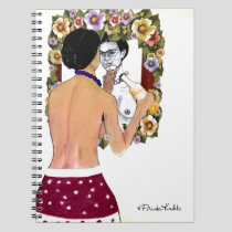 Frida Kahlo en el Espejo Portrait Notebook