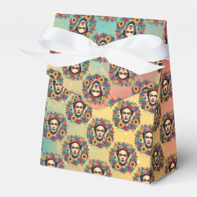 Frida Kahlo Favor Boxes (Front Side)