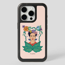 Frida Kahlo Floral Frame Graphic iPhone 15 Pro Case
