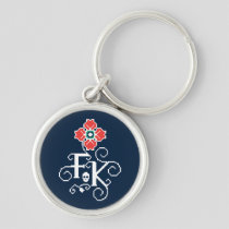 Frida Kahlo | Floral Tribute Keychain