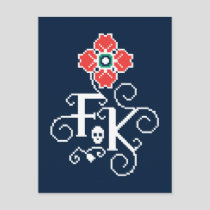 Frida Kahlo | Floral Tribute Postcard