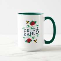 Frida Kahlo | Floral Typography Mug
