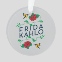 Frida Kahlo | Floral Typography Ornament