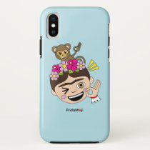 Frida Kahlo | FridaMoji - A OK iPhone X Case