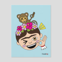 Frida Kahlo | FridaMoji - A OK Postcard
