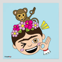 Frida Kahlo | FridaMoji - A OK Poster