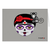 Frida Kahlo | FridaMoji - Day of the Dead (Front Horizontal)