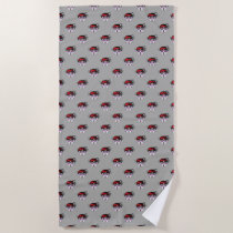 Frida Kahlo | FridaMoji - Day of the Dead Beach Towel