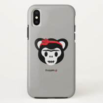 Frida Kahlo | FridaMoji - Day of the Dead Monkey iPhone X Case