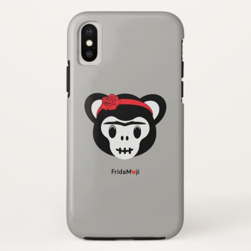 Frida Kahlo  FridaMoji _ Day of the Dead Monkey iPhone X Case