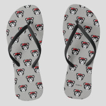 Frida Kahlo | FridaMoji - Day of the Dead Monkey Flip Flops