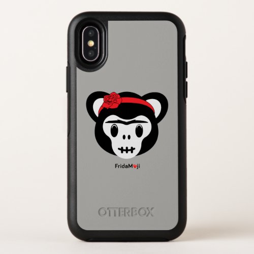 Frida Kahlo  FridaMoji _ Day of the Dead Monkey OtterBox Symmetry iPhone X Case