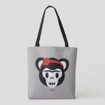 Frida Kahlo | FridaMoji - Day of the Dead Monkey Tote Bag