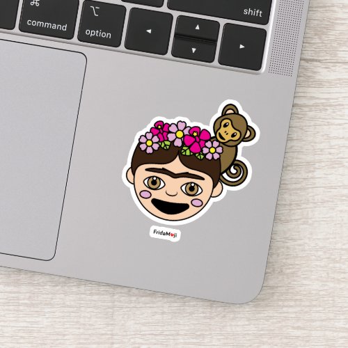 Frida Kahlo  FridaMoji _ Happy Frida Sticker