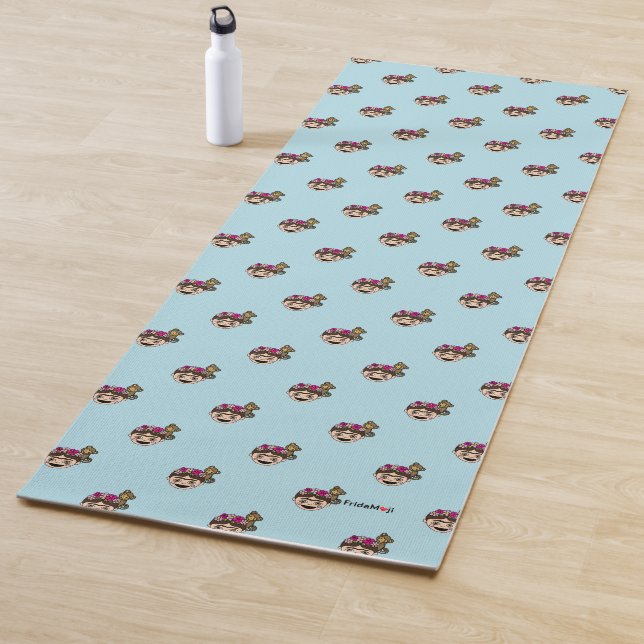 Frida Kahlo | FridaMoji - Happy Frida Yoga Mat (In Situ)