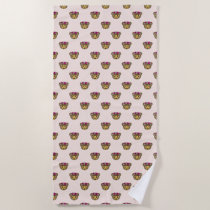 Frida Kahlo | FridaMoji - Monkey Beach Towel