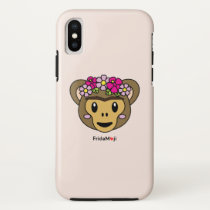 Frida Kahlo | FridaMoji - Monkey iPhone X Case