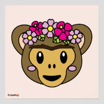 Frida Kahlo | FridaMoji - Monkey Poster