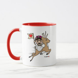 Frida Kahlo FridaMoji - Reindeer Mug