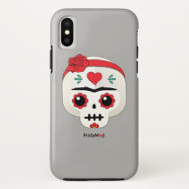 Frida Kahlo | FridaMoji - Sugar Skull iPhone X Case